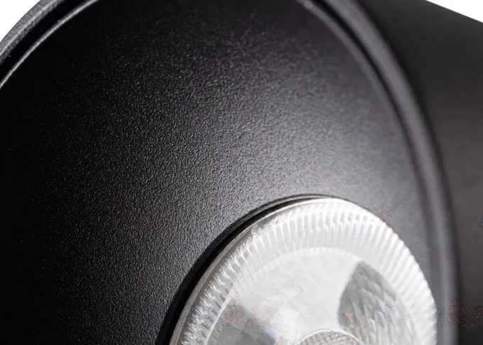 Kanlux Aluminium Aufbdownlight RITI schwarz/schwarz GU10