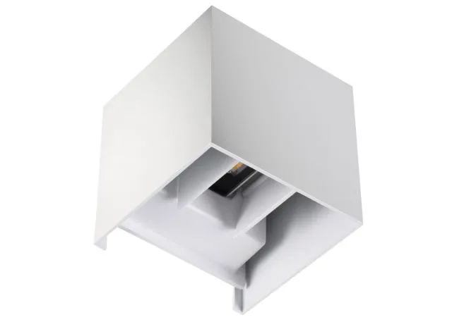 Kanlux Aluminium UP/Down REKA 7W IP54 weiss eckig Abstrahlwinkel einstellbar