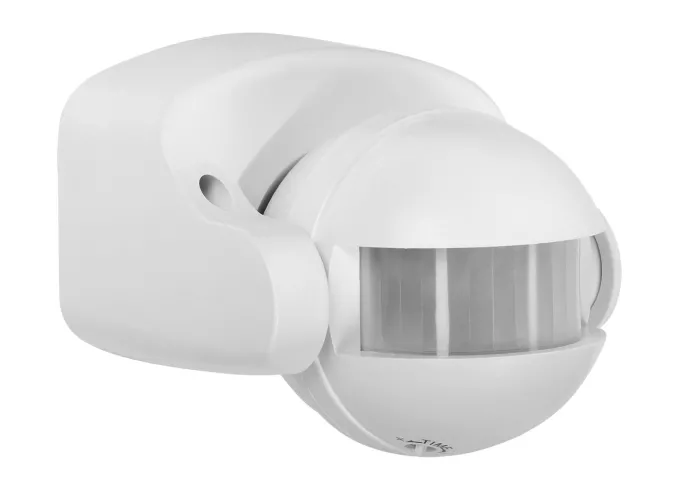 Kanlux PIR Aufputz Bewegungsmelder + Dämmerungsschalter in weiß oder schwarz IP44 auch für LED