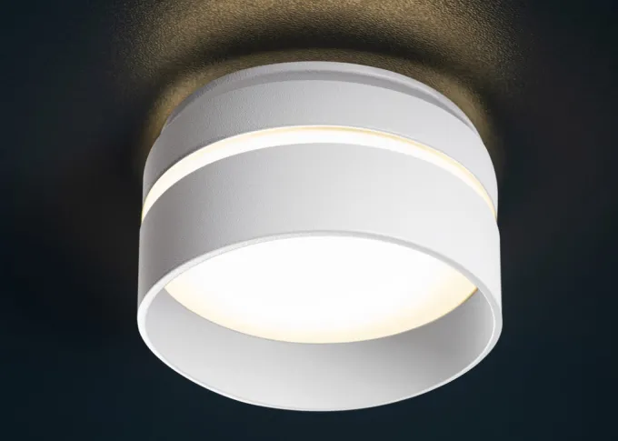 Kanlux Einbaustrahler GOVIK ST weiß rund dreifacher Lichtaustritt