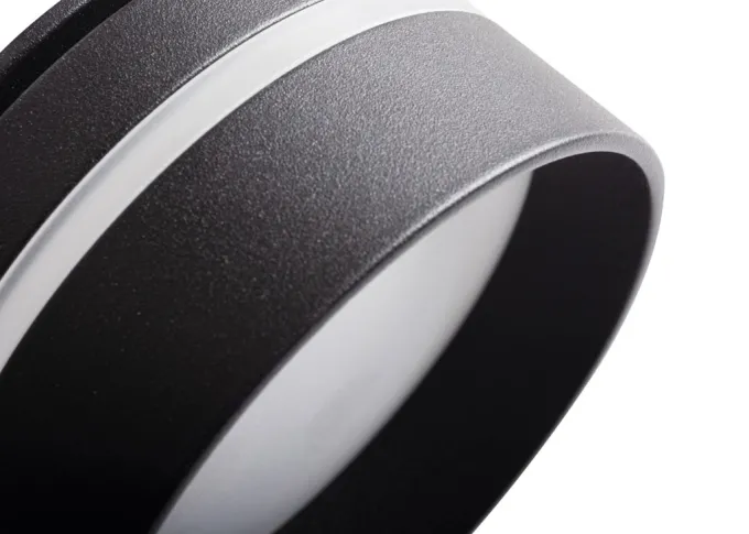 Kanlux Einbaustrahler GOVIK ST schwarz rund dreifacher Lichtaustritt