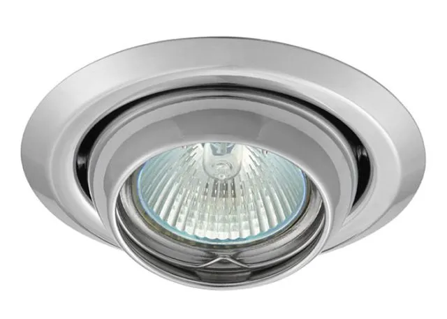 Deckeneinbauleuchte Kanlux Argus chrom rund Einbaustrahler