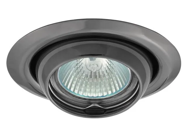 Deckeneinbauleuchte Kanlux Argus graphit rund Einbaustrahler