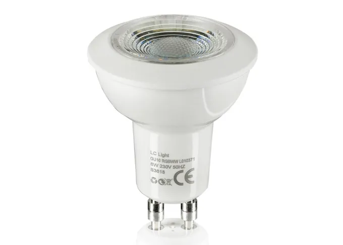 LC Light GU10 3W RGB+WW+W Spot mit Memory Funktion und Fernbedienung