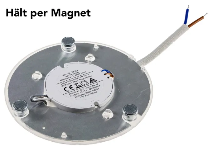 LED Umrüstmodul UM12 für Leuchten Ø125mm, 12W, Magnethalter