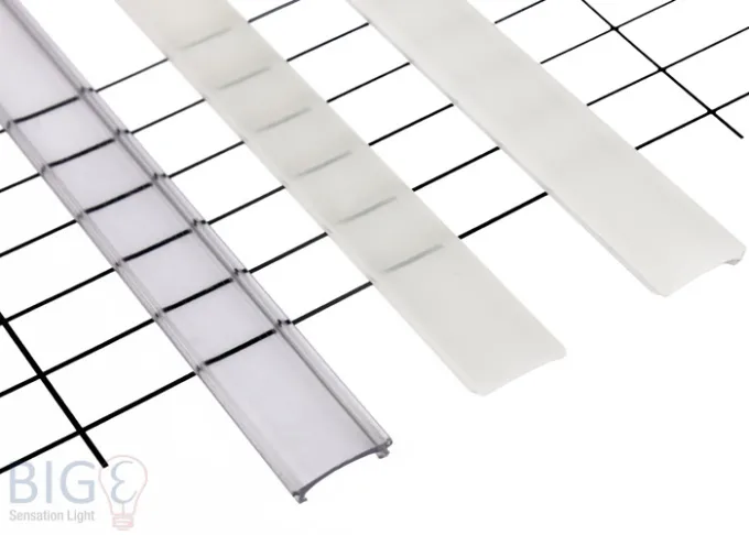 Aluminium Profil Aufputz NTD flach für LED Streifen