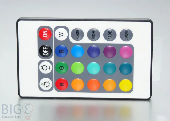 Nextec LED Streifen Mini RGB Controller mit IR Fernbedienung