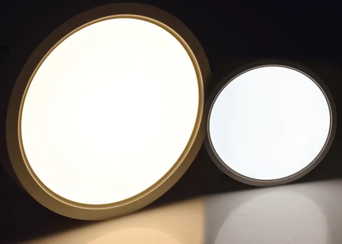 LED Deckenleuchte Santano 18w, 22,5cm, 18W, 1810lm, 3000K warmweiss, 4200K neutralweiss