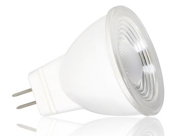 Feuchtraum LED Einbaustrahler Set IP44 MR11 35mm Druckguß weiss matt rund mit Marken LED Spot Bioledex Helso 4 Watt 12V