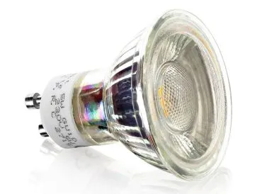 9 SMD GU10 Strahler 5 Watt 230 V mit Schutzglas dimmbar