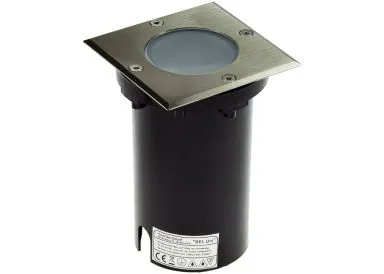 Bodenleuchte &quote;BEL Uni Q&quote; 10x10x14cm, IP65, GU10 Fassung, 4eckig