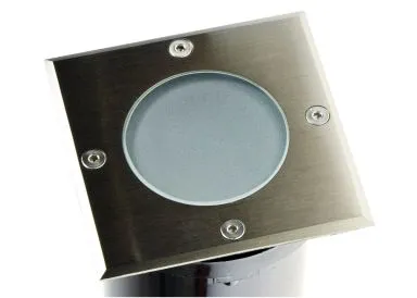 Bodenleuchte &quote;BEL Uni Q&quote; 10x10x14cm, IP65, GU10 Fassung, 4eckig