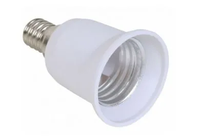 Hochvolt Leuchtmitteladapter E14 auf E27