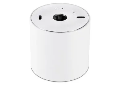 Aluminium Aufbaustrahler weiß gebürstet rund GU10