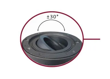 LED Boden-Einbaustrahler GU10 4-eckig schwenkbar für GU10, MR16 oder Module