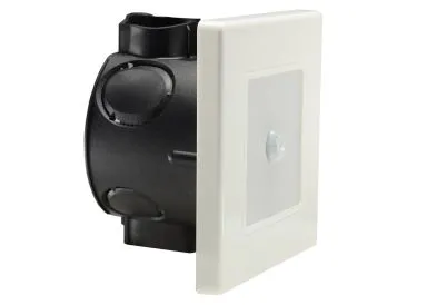 LED Wand-Einbauleuchte EBL 86 2,5W, 3000k, warmweiß, Rahmen cremeweiß