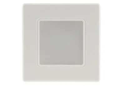 LED Wand-Einbauleuchte EBL 86 2,5W, 3000k, warmweiß, Rahmen cremeweiß