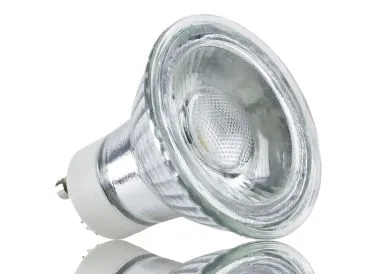 ChiliTec LED Strahler GU10 Glas 5W warmweiß 230V 38Grad 484lm 3000k