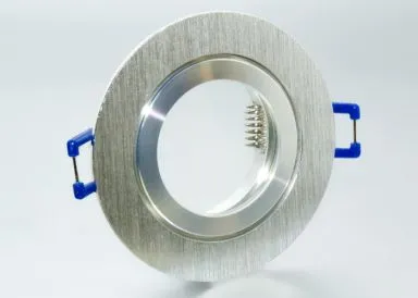 IP44 Aluminium Einbaustrahler Aluminium BiColor rund Feuchtraum