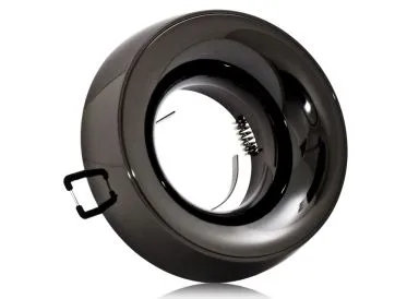 Kanlux Einbaustrahler ELNIS L A Anthrazit Grau Glänzend Aluminium