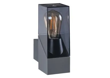 Kanlux Außenleuchte für austauschbare Leuchtmittel LAVEN EL 25 GR