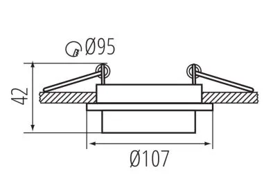 KANLUX Einbau-Downlight AGEO weiss rund schwenkbar