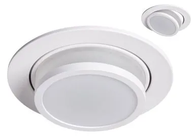 KANLUX Einbau-Downlight AGEO weiss rund schwenkbar