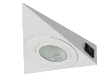 Kanlux Möbelunterbauleuchte G4 - weiss matt mit Schalter - ZEPO LFD-T02/S-W