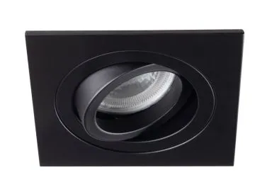 Kanlux Deckenleuchte SEIDY CT-DTL50-B/M Einbau schwenkbar schwarz matt eckig