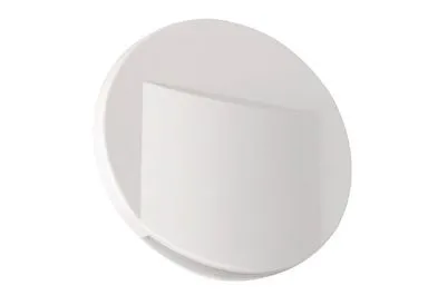 Kanlux LED-Wandeinbauleuchte Treppenleuchte ERINUS weiss rund