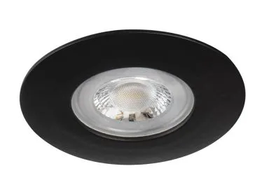 Kanlux Downlight FIZU LED 4,8W IP44 Rahmen schwarz neutralweiss