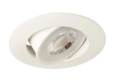 Kanlux Downlight FIZU LED 4,8W Rahmen weiss schwenkbar warmweiss