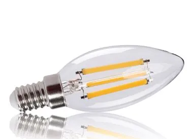 KANLUX Filament LED-Leuchtmittel XLEDIM C35 E14 5.9 Watt warmweiss dimmbar