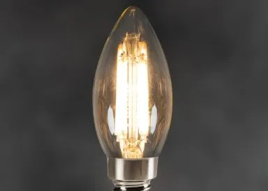 KANLUX Filament LED-Leuchtmittel XLEDIM C35 E14 5.9 Watt warmweiss dimmbar