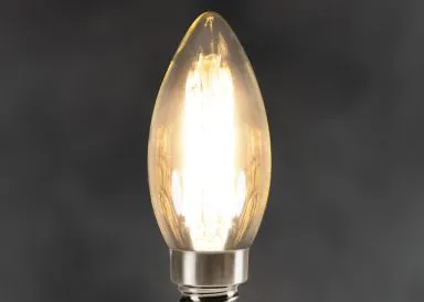 KANLUX Filament LED-Leuchtmittel XLEDIM C35 E14 5.9 Watt warmweiss dimmbar