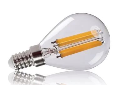 KANLUX Extreme Filament LED-Leuchtmittel XLED EX G45 E14 3.8 Watt warmweiss