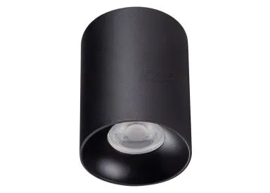 Kanlux Aluminium Aufbdownlight RITI schwarz/schwarz GU10