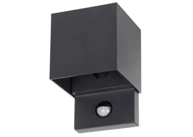 Kanlux Aluminium UP/Down REKA 7W IP54 graphit eckig Bewegungsmelder