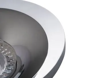 Kanlux Design Einbaustrahler BONIS DSO-C chrom rund asymetrisch