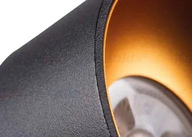 KANLUX Einbaudownlight MINI RITI GU10 schwarz/gold
