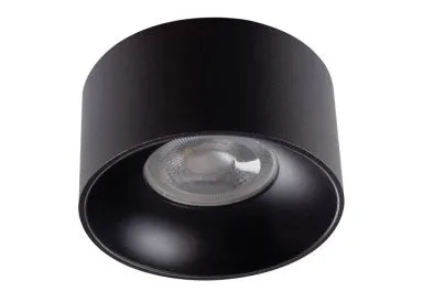KANLUX Einbaudownlight MINI RITI GU10 schwarz/schwarz