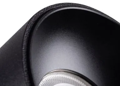 KANLUX Einbaudownlight MINI RITI GU10 schwarz/schwarz