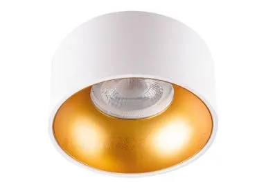 KANLUX Einbaudownlight MINI RITI GU10 weiss/gold