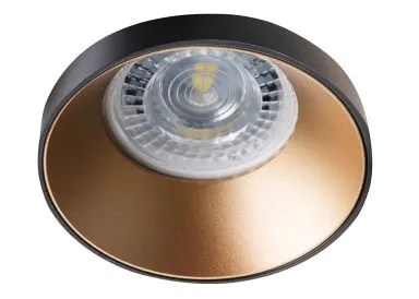 Kanlux Design Einbau Downlight SIMEN DSO B/G Schwarz Gold