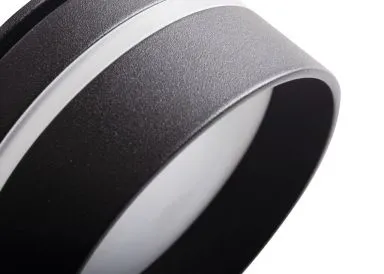 Kanlux Einbaustrahler GOVIK ST schwarz rund dreifacher Lichtaustritt