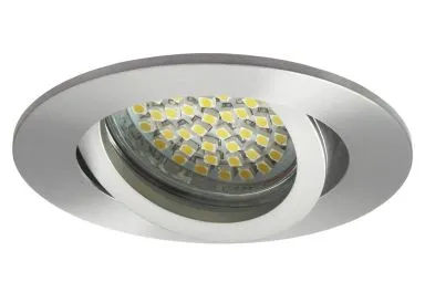 Deckeneinbauleuchte Kanlux EVIT Aluminium Feinschliff Einbaustrahler schwenkbar Klickverschluss