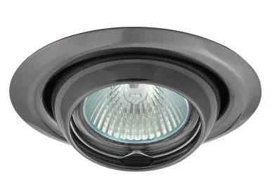 Deckeneinbauleuchte Kanlux Argus graphit rund Einbaustrahler