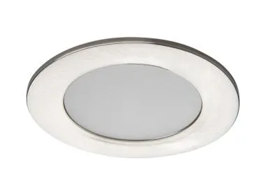 Kanlux LED Einbauspot 83mm Ivian IP44 satin nickel