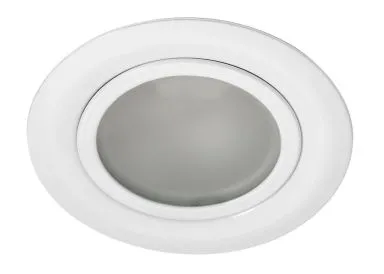Kanlux Möbel - Decke Einbaurahmen G4 - weiß rund glänzend GAVI CT-2116B W
