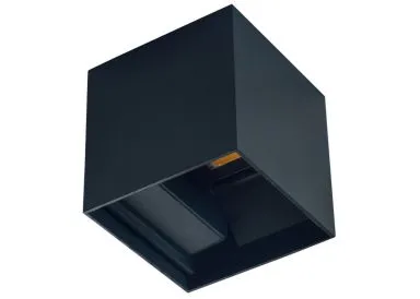 Kanlux Aluminium UP/Down REKA 7W IP54 anthrazit eckig Abstrahlwinkel einstellbar